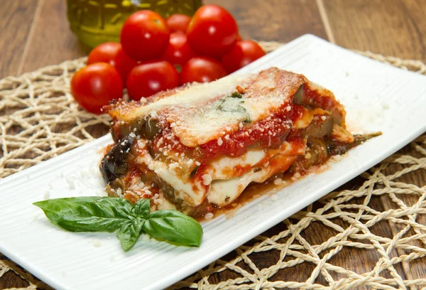 Patlıcan parmigiana — Stok fotoğraf