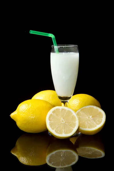 Sorbete de limón — Foto de Stock