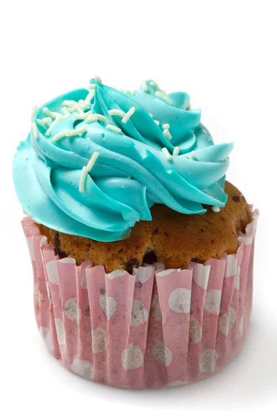 Blue Cupcake Ising — стоковое фото