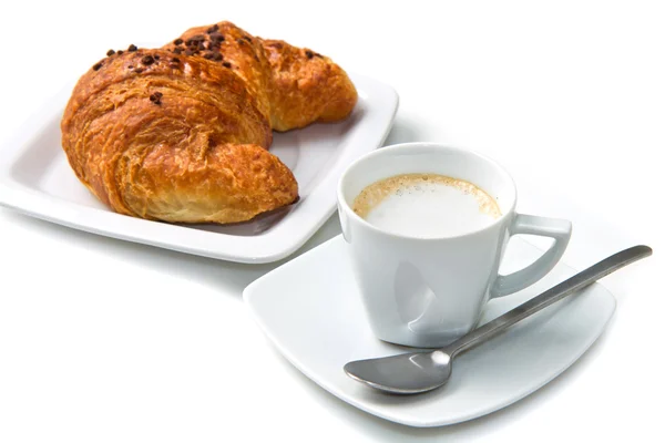 Café con brioches — Foto de Stock