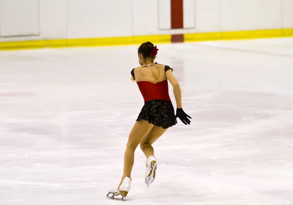 Woman figure skater — Stock Photo, Image