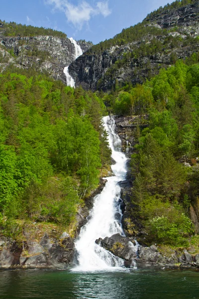 Norsk vattenfall — Stockfoto