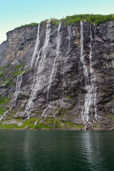 Chutes d'eau norvégiennes — Photo