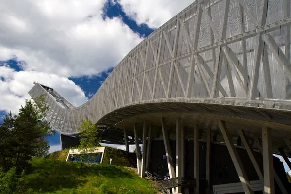 Holmenkollen ski jump in Oslo — Stock Photo, Image