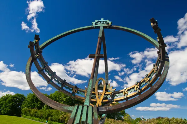 Skulpturen im vigeland park oslo norwegen — Stockfoto