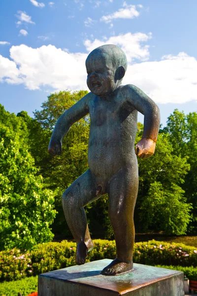 Sculture nel parco Vigeland Oslo Norvegia — Foto Stock