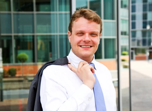 Portrait of an handsome businessman — Stock Photo, Image