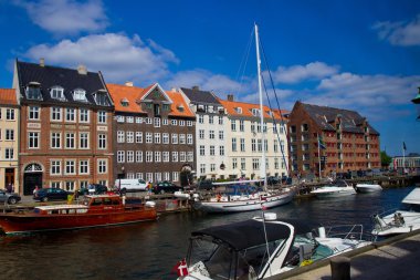 Kopenhag'da Nyhavn