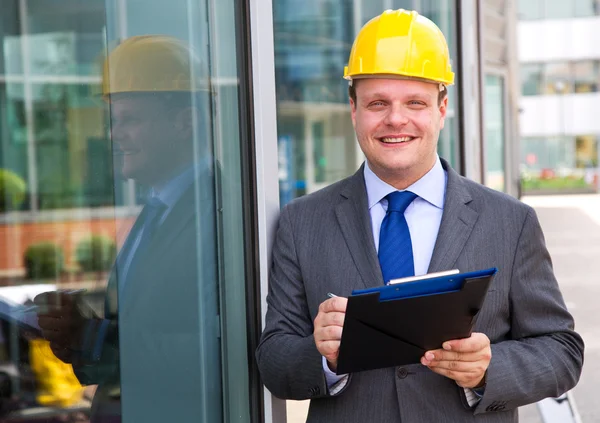 Retrato de um arquiteto — Fotografia de Stock