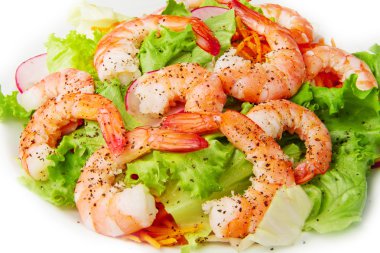 karides salatası