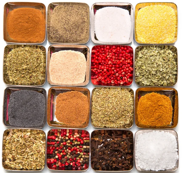 Spices in box — Stock Photo, Image