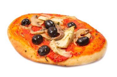 zeytin ve enginar pizza