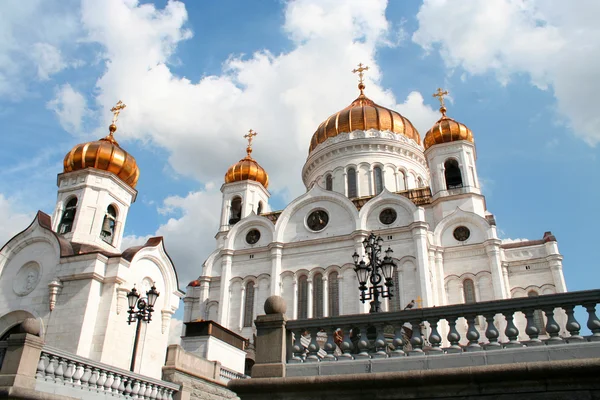 Cattedrale di Cristo Salvatore a Mosca, Russia — Foto Stock