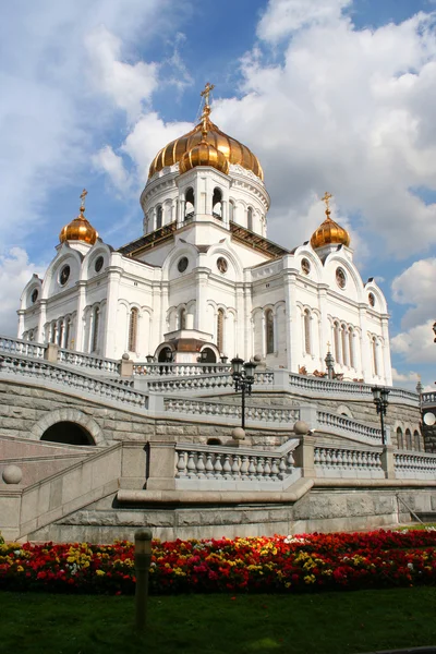 Cattedrale di Cristo Salvatore a Mosca, Russia — Foto Stock