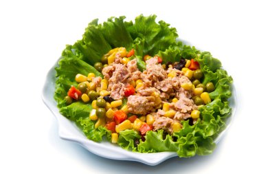 mais ton balıklı salata