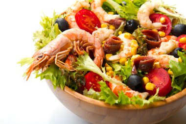 karides salatası