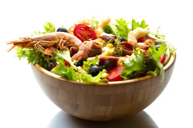 karides salatası