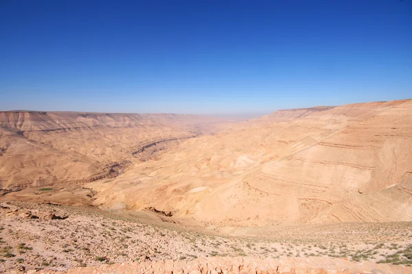 Wadi rum çöl manzarası, jordan — Stok fotoğraf