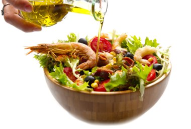 karides salatası