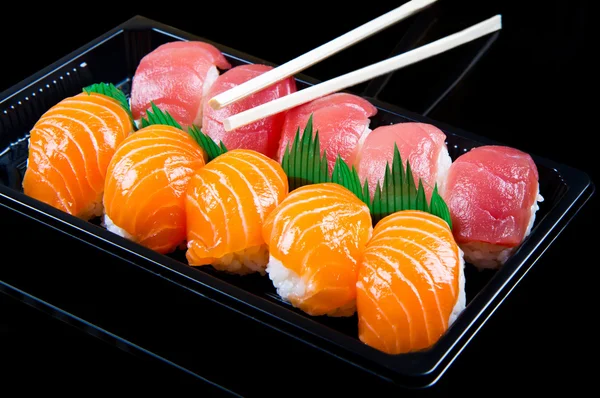 Comida japonesa - Sushi — Fotografia de Stock