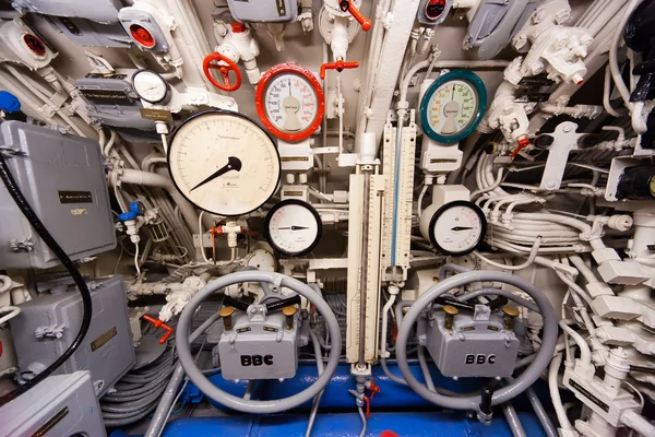 Alemão guerra mundial 2 submarino tipo VIIC / 41 coração do submarino — Fotografia de Stock