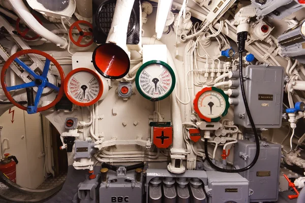 German world war 2 submarine type VIIC/41 - heart of submarine — Stock Photo, Image