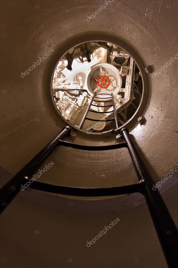 Inside Submarine Conning Tower German World War 2