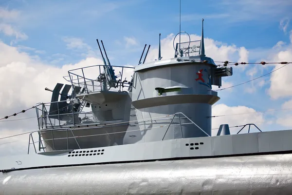 Submarino alemán de la Segunda Guerra Mundial torre de estafa — Foto de Stock