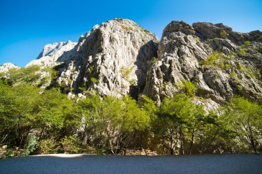 Mountains Paklenica National Park clipart
