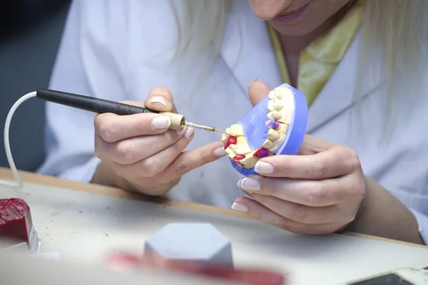 Laboratorio Dental —  Fotos de Stock