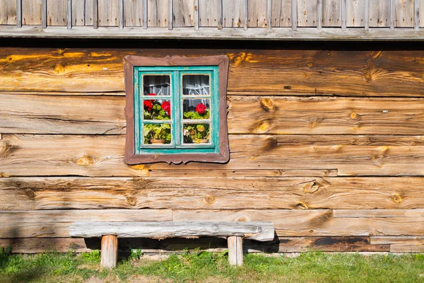 Starých venkovských domů v Polsku — Stock fotografie