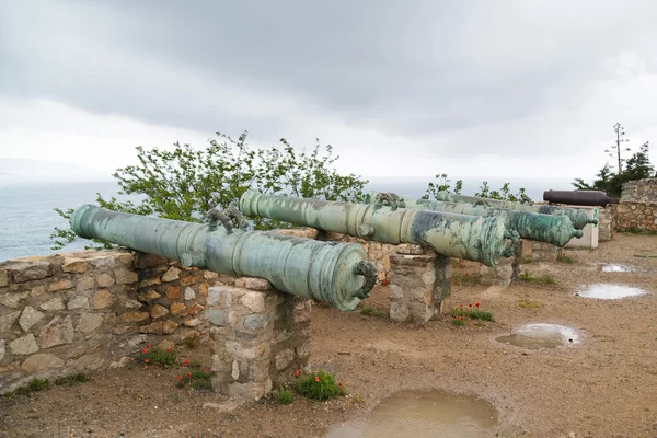 Costa fortificada de St Tropez — Fotografia de Stock