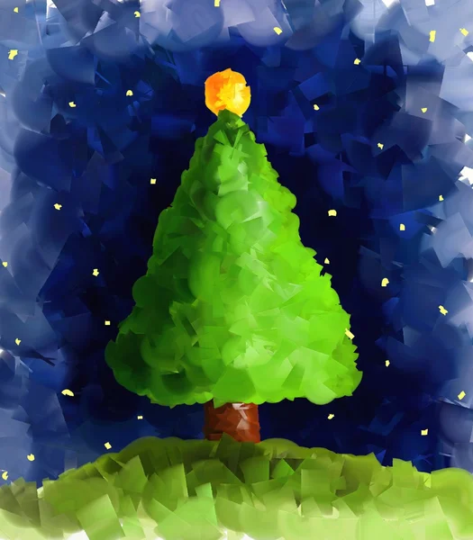 Weihnachtsbaum — Stockfoto