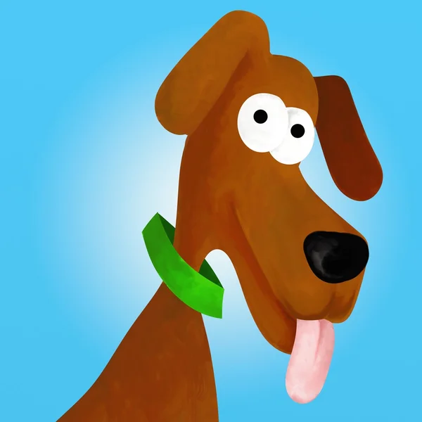 Brown dog — Stock Photo, Image