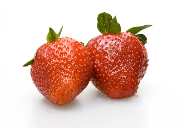 Two strawberries — Stock Photo, Image