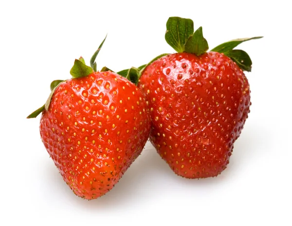 Two strawberries — Stock Photo, Image