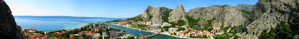 Κροατία πανοραμική τοπίο Φωτογραφία Αρχείου