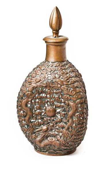 Metal vase — Stock Photo, Image