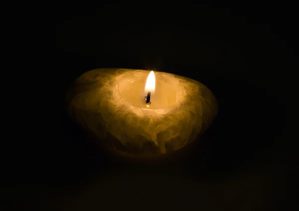 Burning candle — Stock Photo, Image