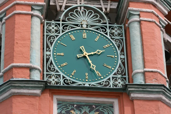 Clock on tower Royalty Free Stock Photos