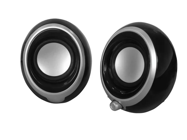 Black speakers — Stock Photo, Image