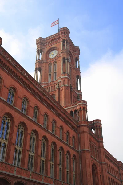 Das Rote Rathaus — Fotografia de Stock