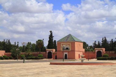 Marakeş eski şehir duvarları