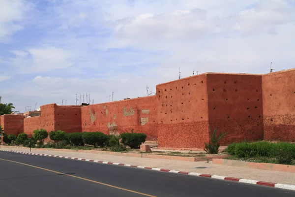 Murallas de Marrakech Ciudad Vieja —  Fotos de Stock