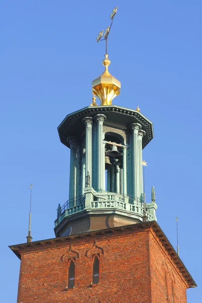 Stockholmer Rathaus — Stockfoto