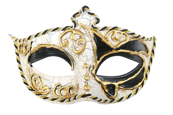 Carnival mask isolated on pure white background — Stock Photo, Image