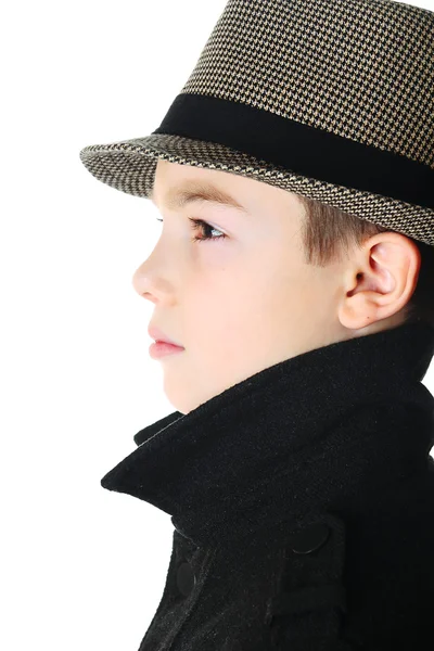 Ragazzo con un cappello — Foto Stock