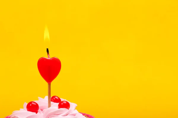 Anniversary cupcake — Stock Photo, Image