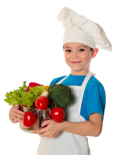 Chico cocinero — Foto de Stock