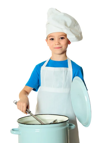 Gotować chłopiec — Zdjęcie stockowe